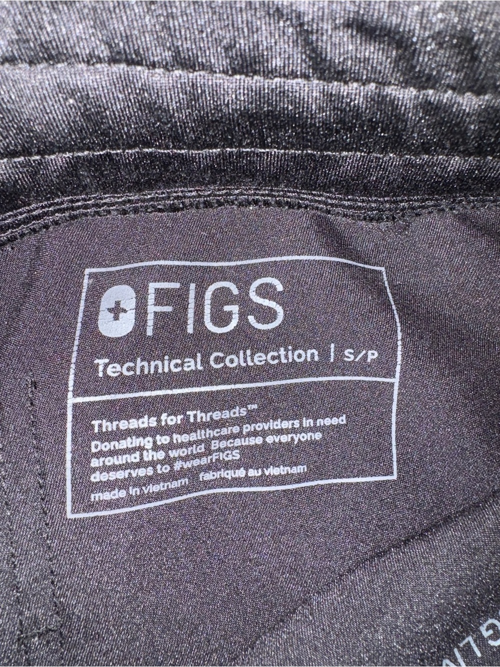 Black joggers technical collection